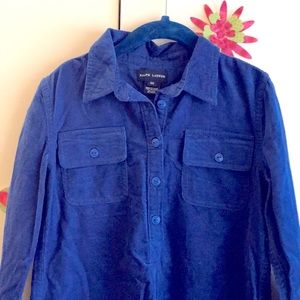 Ralph Lauren Royal Blue Velour dress - NWOT